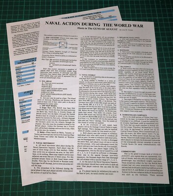 Jutland in the Mediterranean expansion, for Avalon Hill, 56 counters Jutland in the Mediterranean expansion, for Avalon Hill, 56 counters