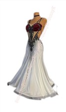 Handmade Dance Dress/Standard Ballroom Competition smooth Waltz Tango Costume