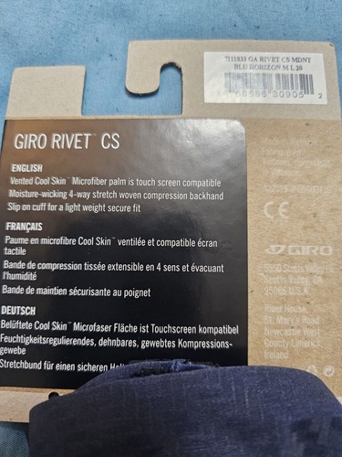 Guantes Giro Rivet CS MTB - Talla S - PVP £34,99 - Imagen 4 de 5