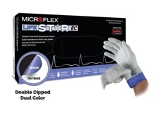 Ansell Microflex Lifestar EC nitrile gloves large  1000 gloves(10 boxes of 100)