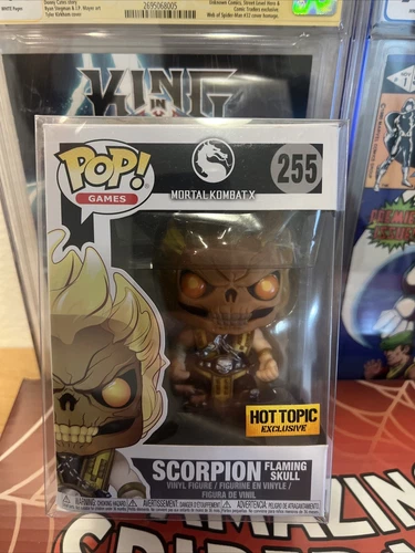 Scorpion #255 Funko Pop! Mortal Kombat - Hot Topic Exclusive 