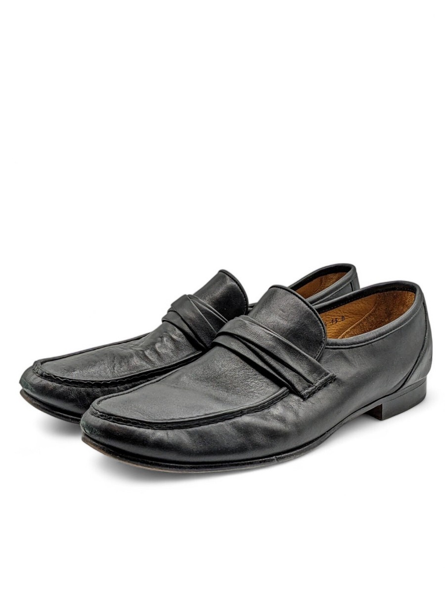 Allen Edmonds “ Bergamo “ Size 15D  Classic Black Leather Slip-Ons ALLEN EDMONDS BERGAMO BLACK SLIP ONS, SIZE 10 1/2D | eBay main image 4