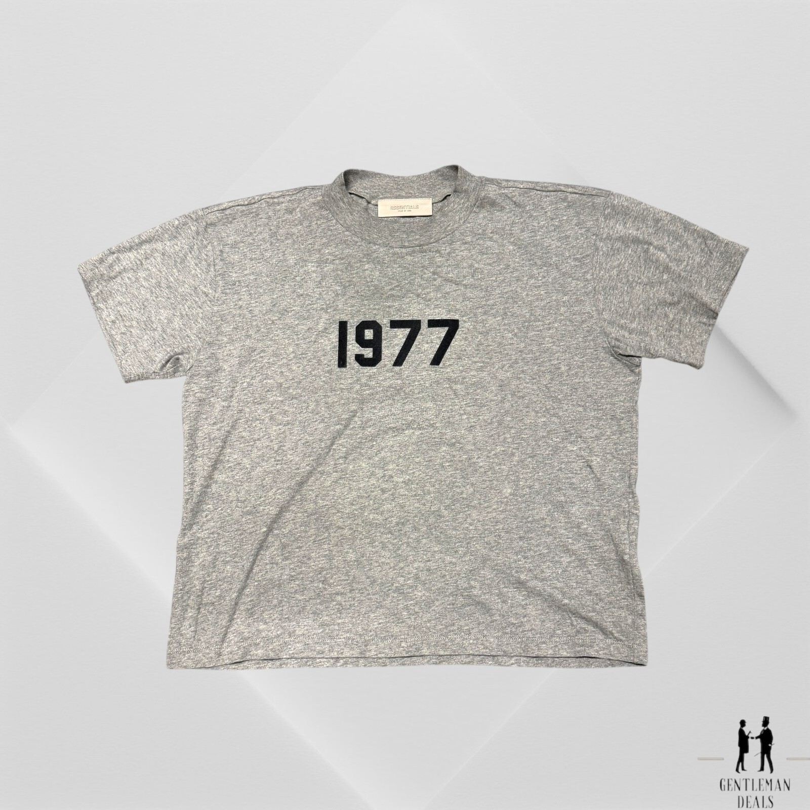 Fear of God Essentials Womens Gray 1977 Short Sleeve T-Shirt Size XL thumbnail 2