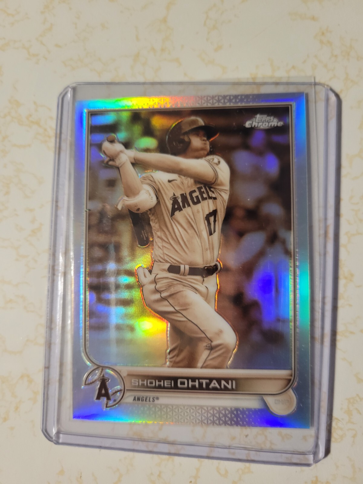 2022 mlb topps chrome shohei ohtani sepia refractor