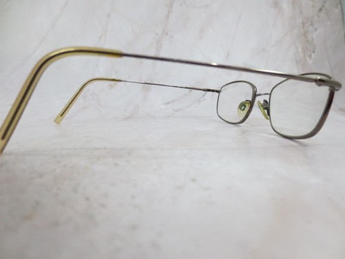 Stetson Zyloware 058 Eyeglasses Frame Unisex Polished Silver Full Rim Square - Picture 5 of 7