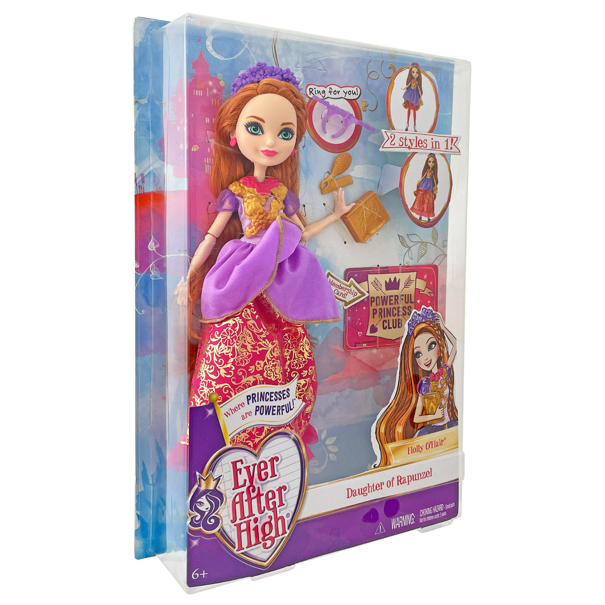 Ever After High HOLLY O'HAIR Powerful Princess Club Doll (DVJ20
