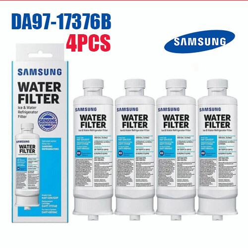 4 PACK Genuine Samsung DA97-17376B HAF-QIN/EXP REFRIGERATOR 