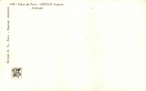 NUDO FEMMINILE ARTISTICO - Auguste LEROUX - Salon de Paris - #023 - Picture 2 of 2