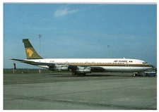 Air Guinee Boeing 707 351C Airplane Postcard