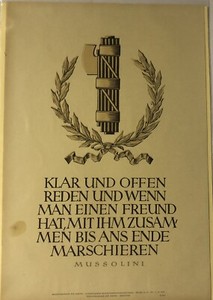 WW2 German Poster 1942 - Rare Original