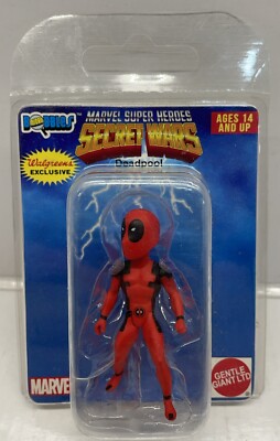 Marvel Secret Wars Micro Bobbles Deadpool Mini Bobble Head Walgreens Ex. See Pic