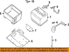 NISSAN OEM 18-25 Kicks,Versa Electrical Battery-Negative Cable 240805RB0A
