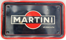 MARTINI VERMOUTH - VASSOIO LATTA PUBBLICITARIO - VINTAGE - MADE IN ITALY