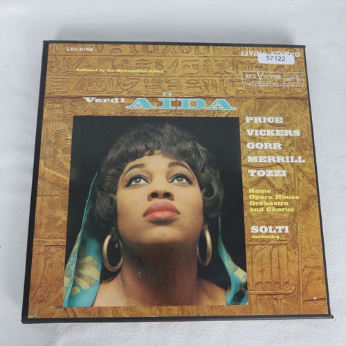 Georg Solti Verdi Aida Box Set LP Vinyl Record Album