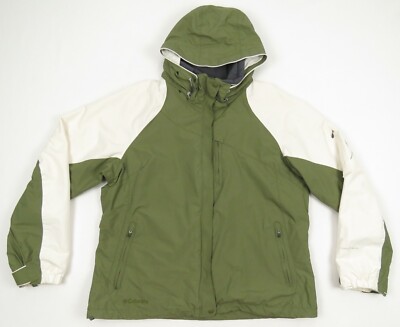 Columbia Omni Tech Waterproof Wind Rain Breathable Hooded Full Zip Jacket XL