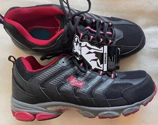 MACK VENUS COMPOSITE TOE, BLACK LACE UP WORK SHOE, MEN'S 14, NEW