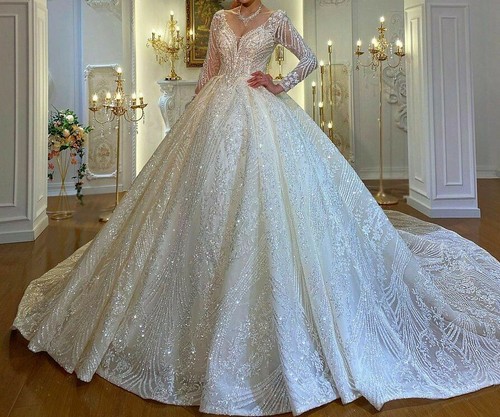 Bridal Gowns Wedding Dress Long Sleeve 
