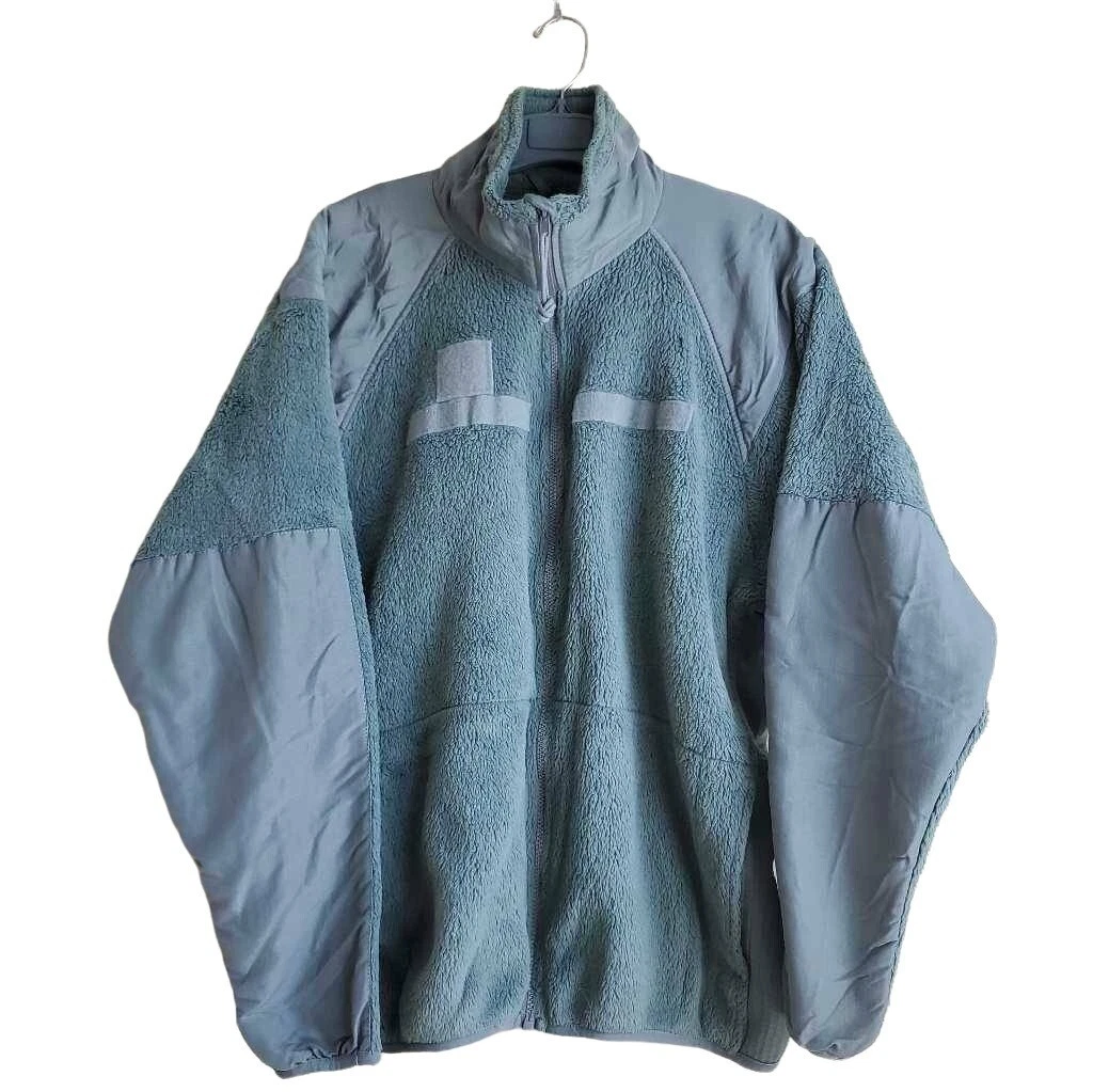 ADS Tactical Gen III Ecwcs Mens Fleece Jacket Blue Mock Neck