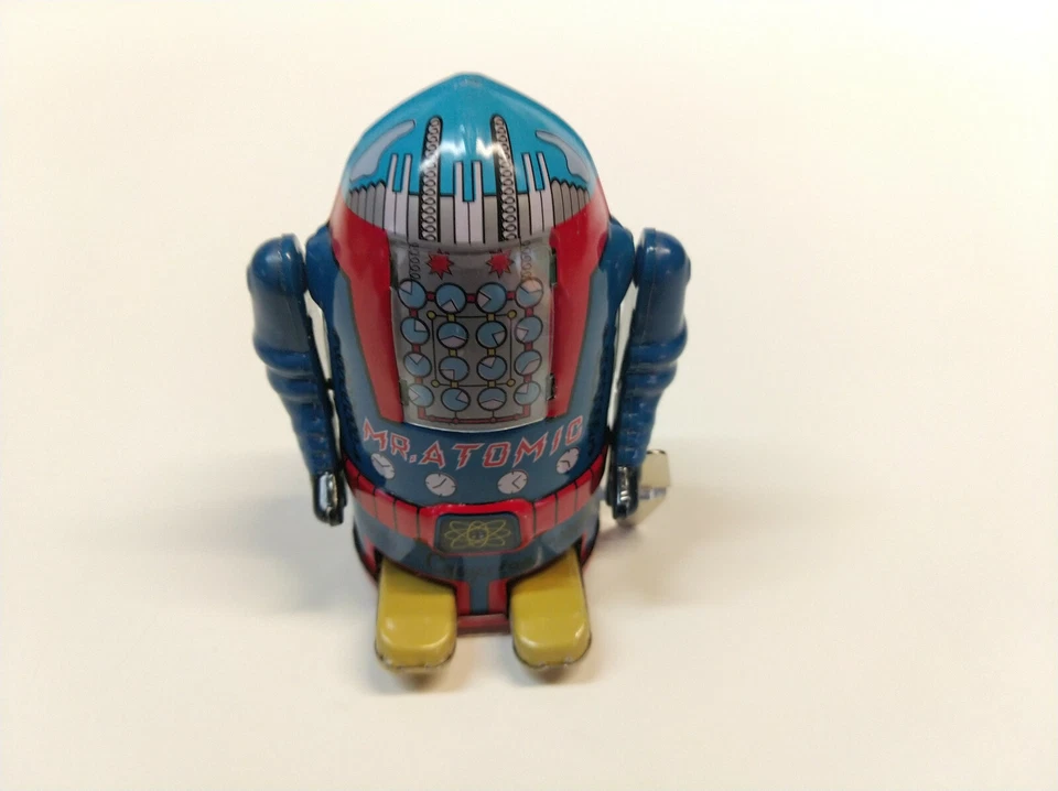 Cragstan (MS632) "Mr. Atomic" Robot mécanique en tôle - Photo 3/4