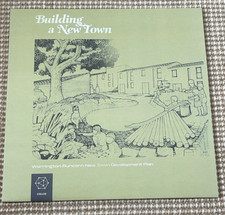 Image of WARRINGTON-RUNCORN - Building a New Town GOLD LEAVES SPLATTER VINYL EP NEW 1st