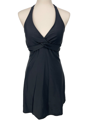 tara halter swim dress Athleta 32b/c XS Black Swimdress 492068 for sale online MICA