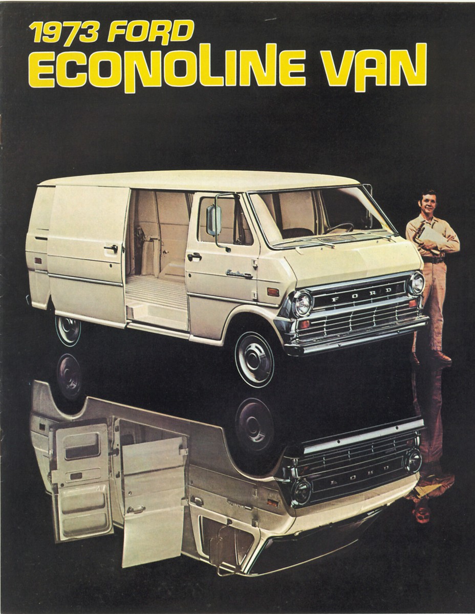 1973 Ford Econoline Van Brochure Display/Window/Etc | eBay