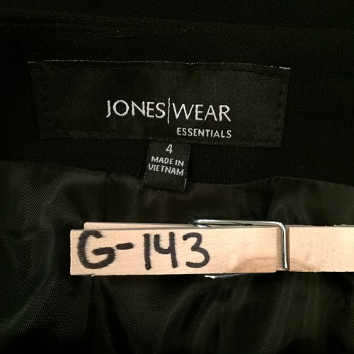 Jones Wear Essentials Skirt Size 4 Black Long Maxi Lined - Picture 9 of 10