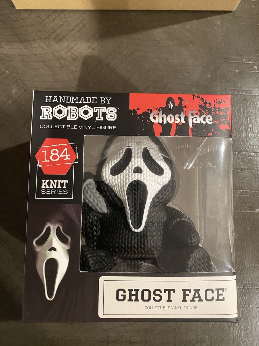 Handmade by Robots Knit Series 184 Scream Ghost Face V2 Vinyl