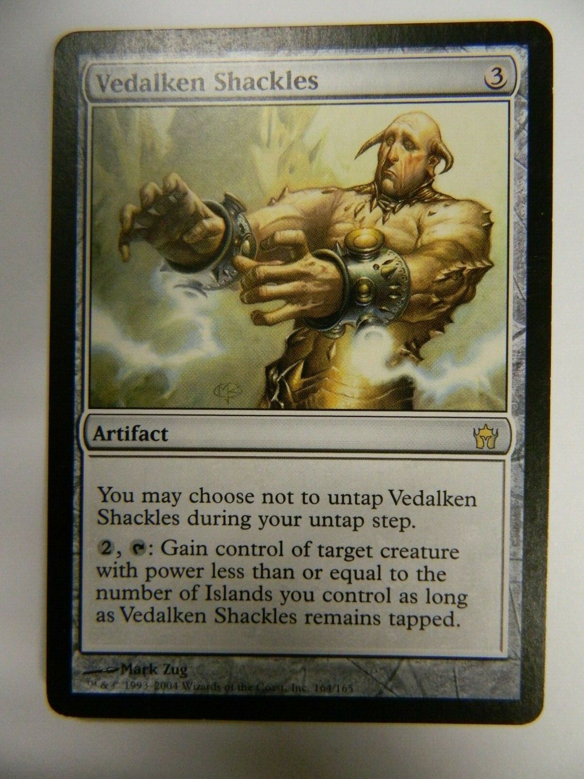 MTG Vedalken Shackles Fifth Dawn Excellent - NM Condition