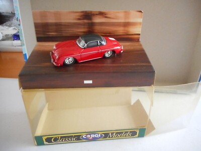 Corgi Classics D743/1 Porsche 356B rot + Box