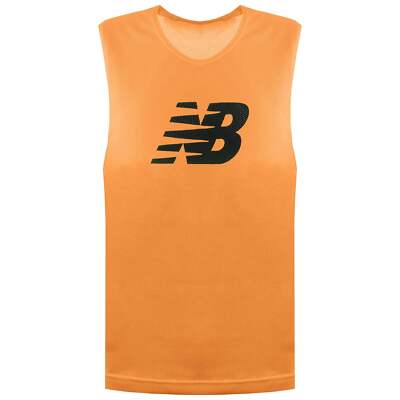 New Balance Rundhals Herren Trainings Trägerweste fluo orange MV832040_FLO