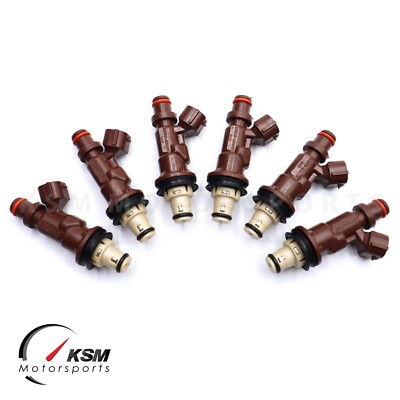 6 X Benzin Injektoren 23250-62040 Für 1999-04 Toyota TACOMA Tundra 4RUNNER 3.4L
