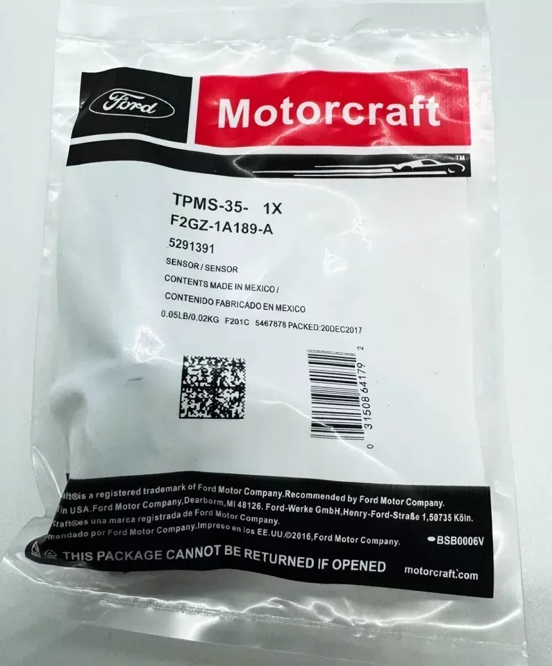 4X TPMS 35 OEM Tire Pressure Sensor F2GZ1A189AB For Ford F150 Explorer Mustang Foto 2 de 4