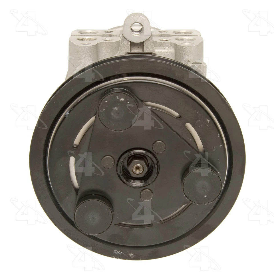 Compresor de aire acondicionado para Ford E-150 Econoline 1983-1987 4 estaciones 1984 1985 1986 Foto 3 de 4