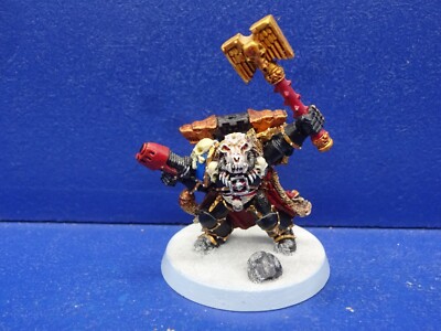 Ulrik the Slayer der Space Wolves METALL GUT BEMALT