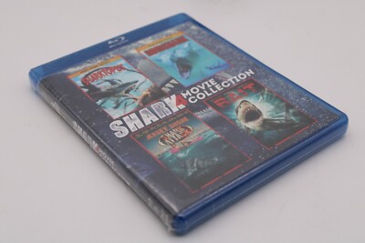 Shark 4 Movies: Sharktopus, Dinoshark, Bait, Jersey Shore, Blu Ray