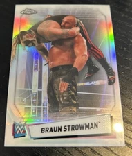 2021 Topps Chrome WWE Braun Strowman Refractor 
