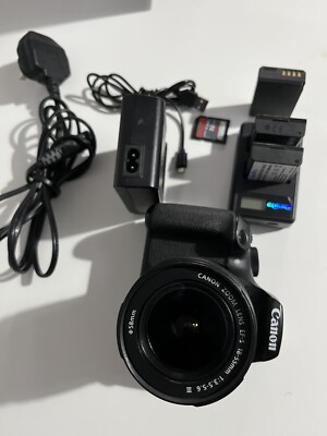 Canon EOS 1300D 18MP SLR Camera Kit with EF-S 18-55mm DC III Sensor CMOS Lens