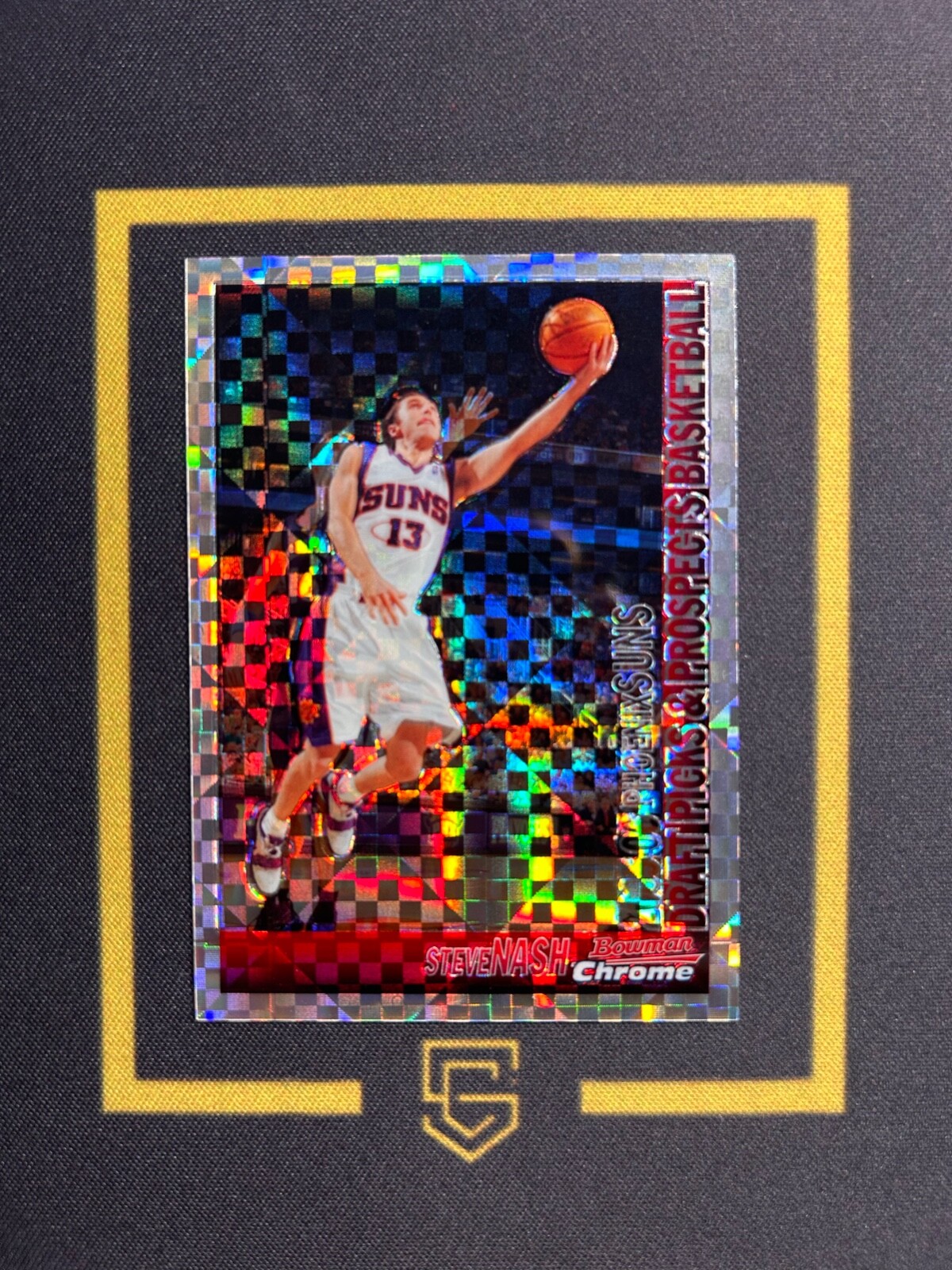 2004 Bowman Chrome Draft & Prospects X-Fractor/150 #36 Steve Nash FCAKA