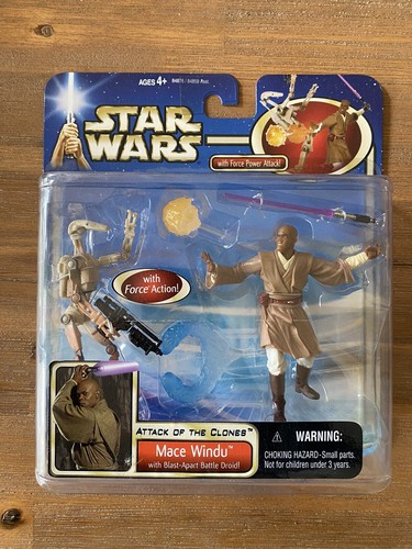 Star Wars Vintage Collection Mace Windu Attack Of The Clones | Envío Gratis