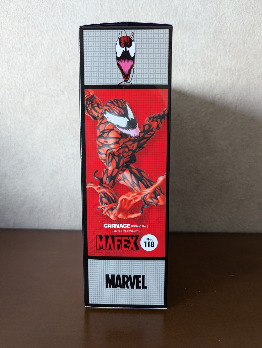 Medico toy Mafex 118 The Amazing Spiderman Carnage COMIC ver