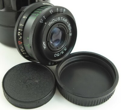  SERVICED  INDUSTAR 50-2 Made in USSR Lens + Adapt. Fuji X-Mount FX X-Pro 1 2 T3