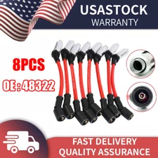 8 x 48322 Spark Plug Wires Set Performance For CHEVY GMC LS1 VORTEC 4.8 5.3 6.0L