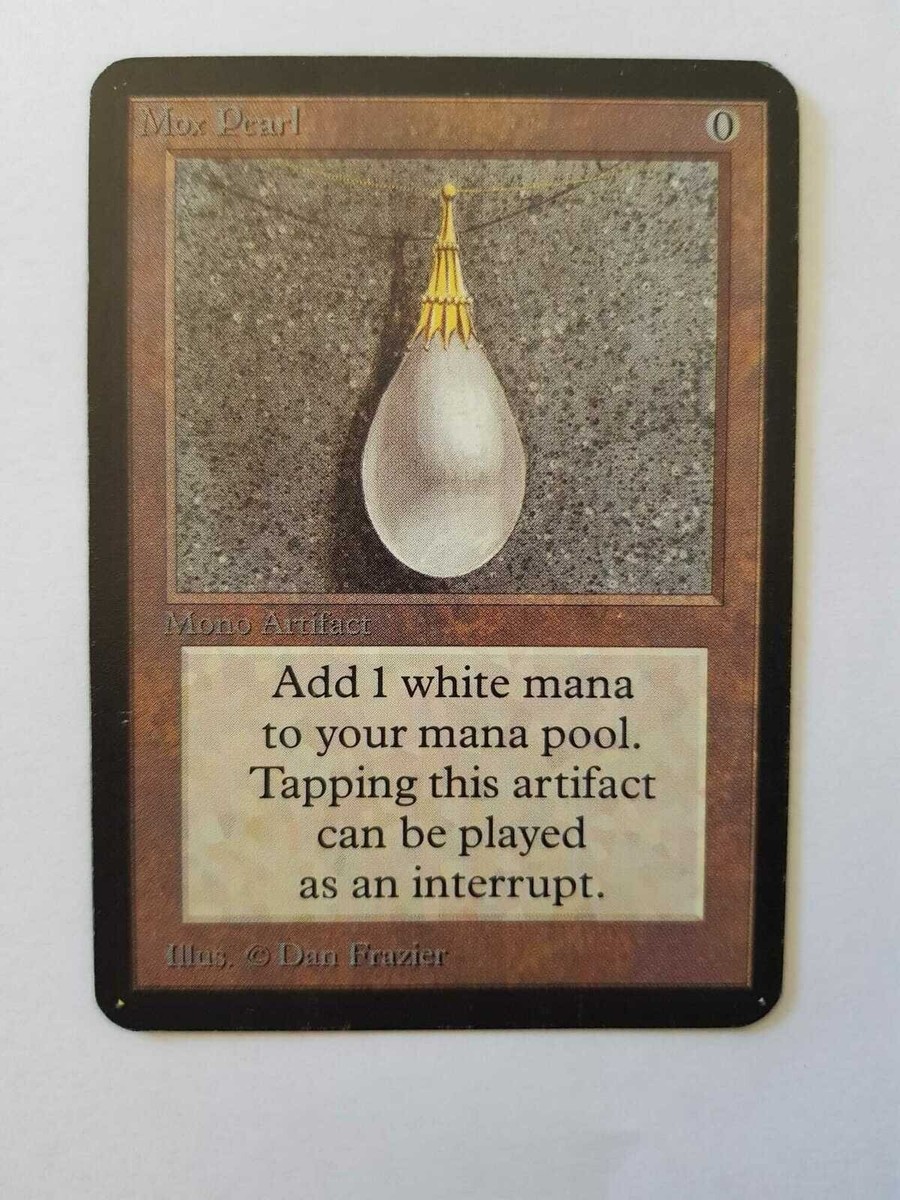 Magic The Gathering - Mox Pearl - Limited Edition Alpha