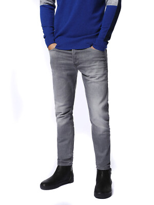 Diesel Tepphar 0853T_Stretch Herren Jeans Hose Slim Carrot