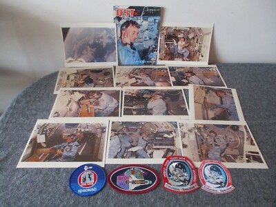 NASA MSFC SPACE SHUTTLE STS-9 ONBOARD PHOTOS EARTHVIEW+SIGNED MAGAZINE GARRIOTT