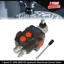 1 Spool 21 GPM, 3600 PSI, SAE Interface Hydraulic Directional Control Valve New