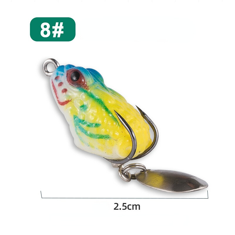 Esche Da Pesca A Forma Di Rana - Galleggianti Per Bass, Luccio E Trota - Foto 4