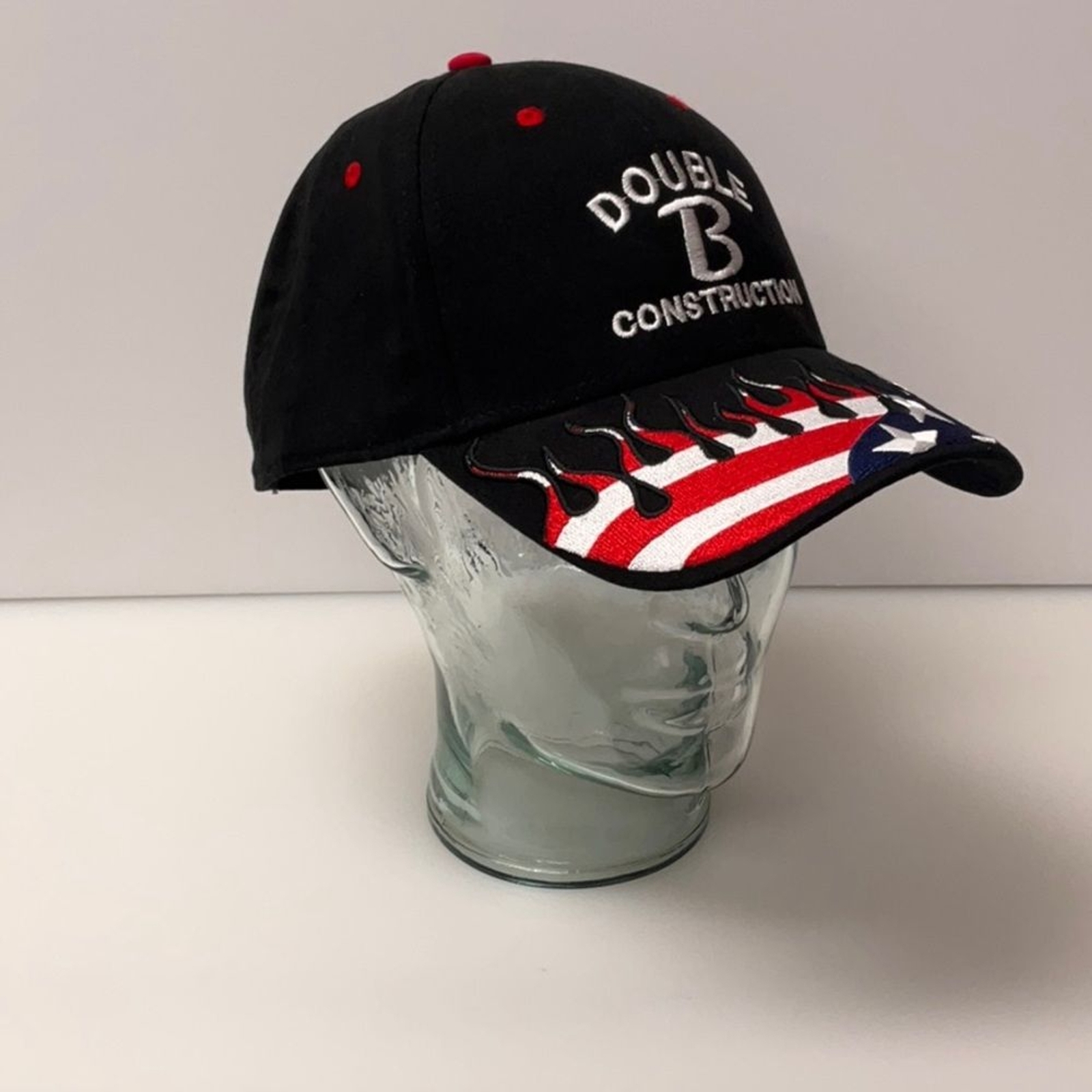 OTTO Hat Adjustable Baseball Cap Flames Flags Sta… - image 3