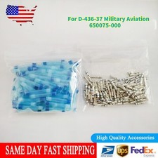 100x NEW Plastic Case terminal US For D-436-37 Military Aviation 650075-000